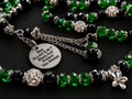Midnight Emerald Prayer Beads